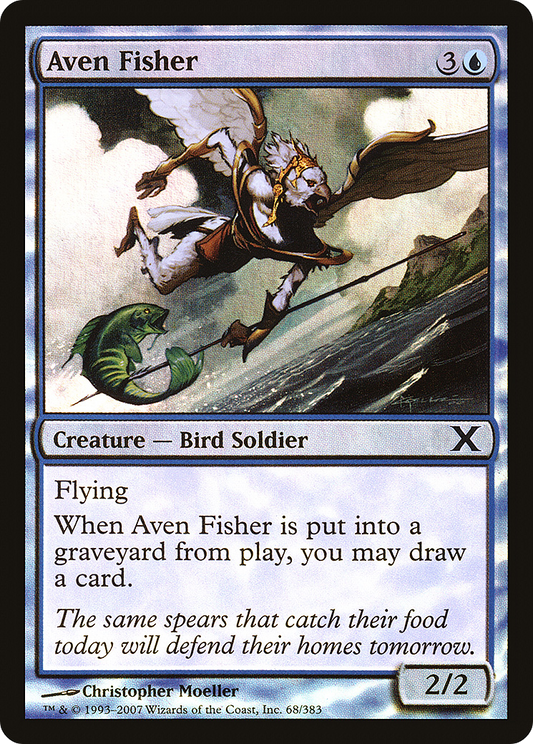 Aven Fisher (10E-68★) - Tenth Edition Foil