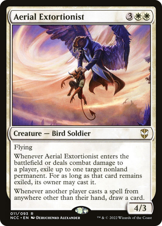 Aerial Extortionist (NCC-011) - New Capenna Commander