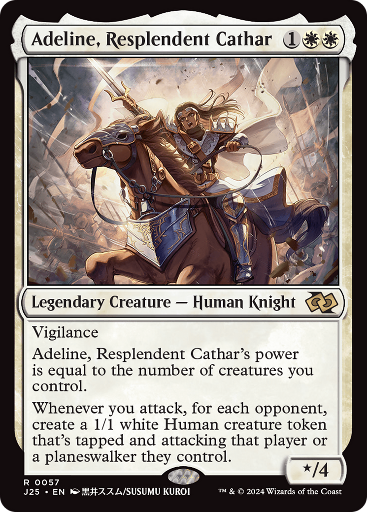 Adeline, Resplendent Cathar (J25-057) - Foundations Jumpstart