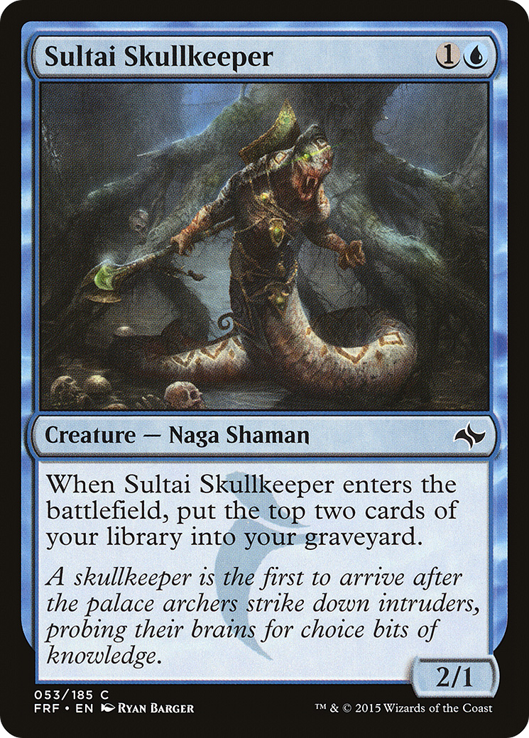 Sultai Skullkeeper (FRF-053) - Fate Reforged Foil