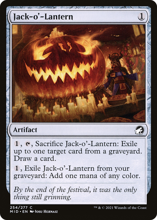 Jack-o'-Lantern (MID-254) - Innistrad: Midnight Hunt Foil