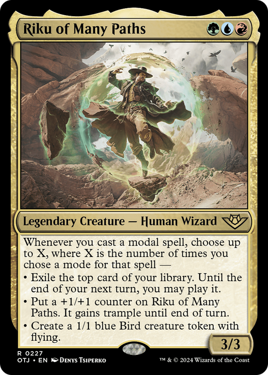 Riku of Many Paths (OTJ-227) - Outlaws of Thunder Junction