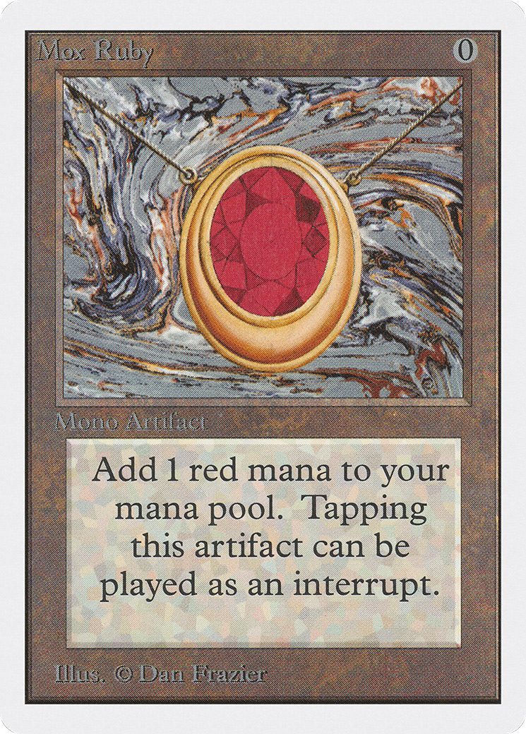 Mox Ruby (2ED-265) - Unlimited Edition