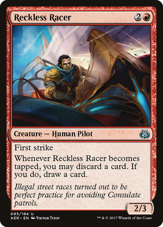 Reckless Racer (AER-095) - Aether Revolt Foil