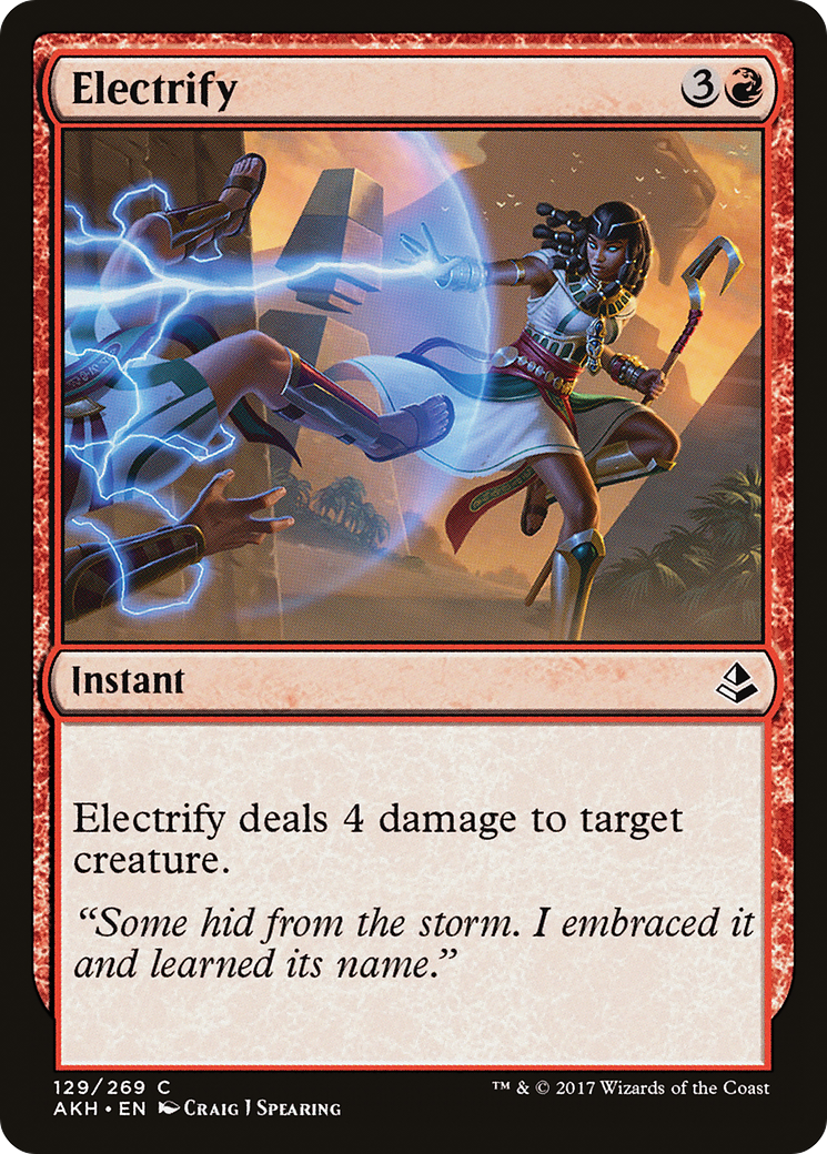 Electrify (AKH-129) - Amonkhet