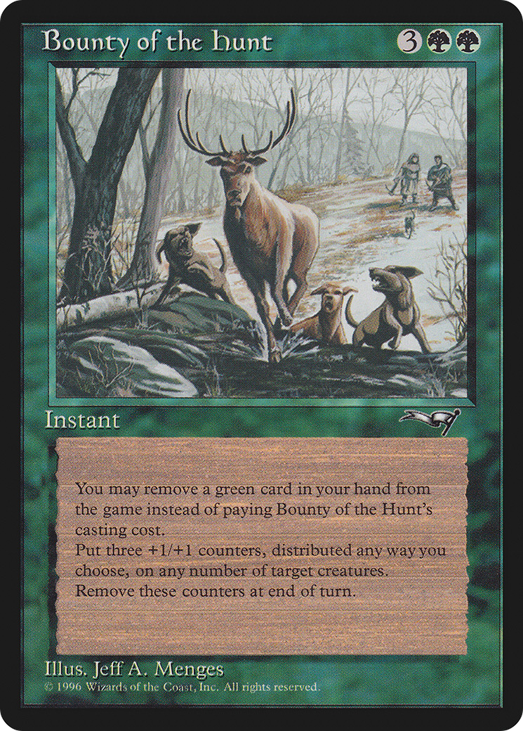 Bounty of the Hunt (ALL-085) - Alliances