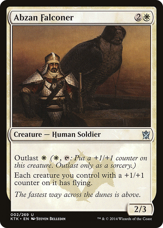 Abzan Falconer (KTK-002) - Khans of Tarkir