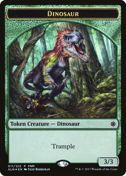 Dinosaur // Treasure (F17-011) - Friday Night Magic 2017 Foil