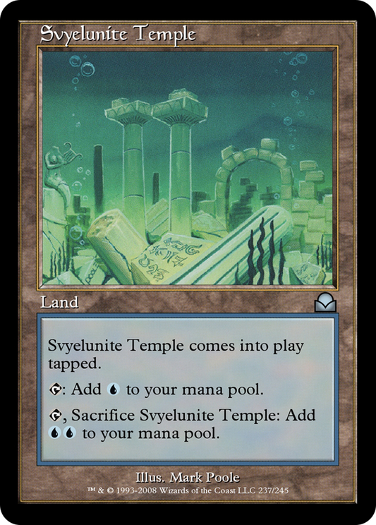 Svyelunite Temple (ME2-237) - Masters Edition II Foil