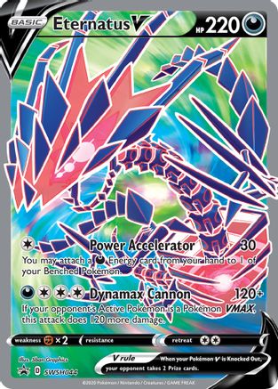 Eternatus V SWSH044 - SWSH Sword & Shield Promo Cards Holofoil - Promo