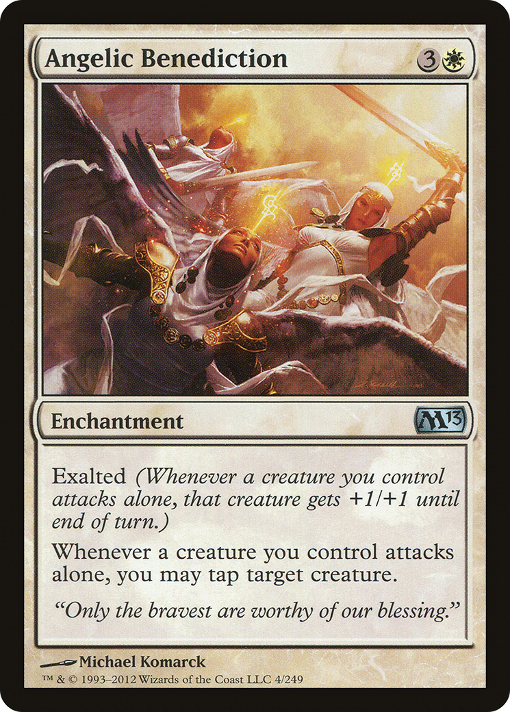 Angelic Benediction (M13-004) - Magic 2013 Foil