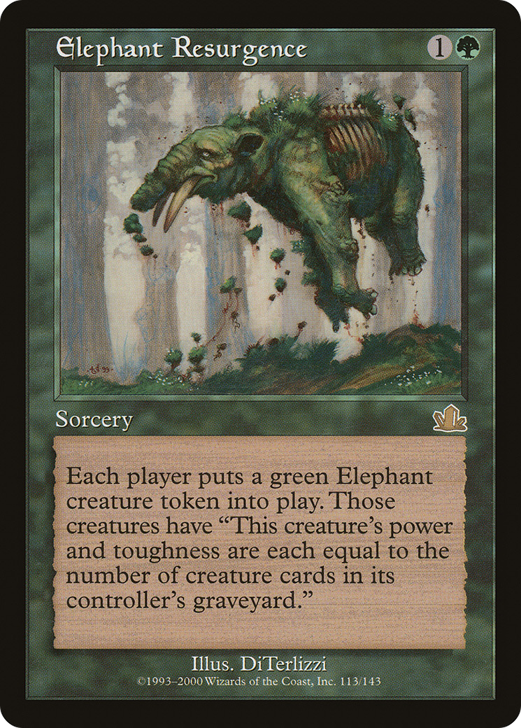 Elephant Resurgence (PCY-113) - Prophecy Foil