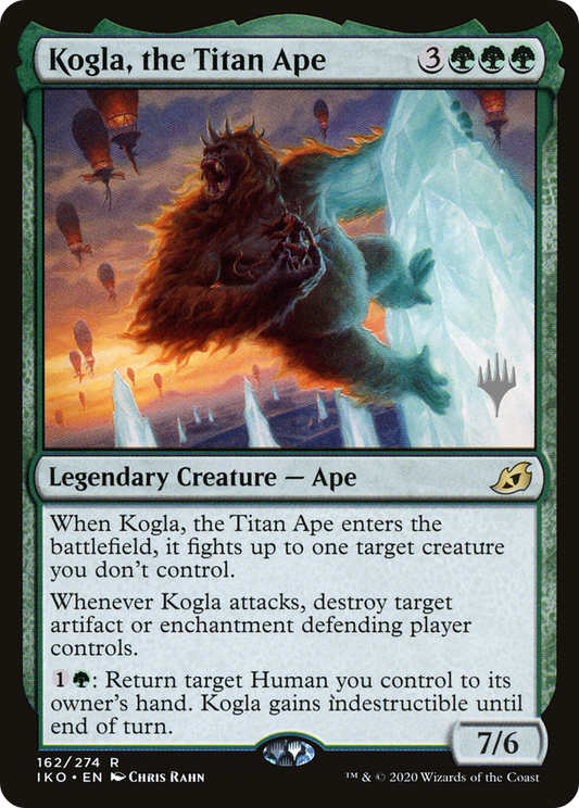 Kogla, the Titan Ape (PIKO-162P) - Ikoria: Lair of Behemoths Promos Foil