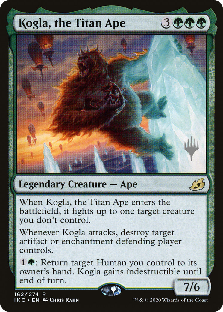 Kogla, the Titan Ape (PPIKO-162) - Ikoria: Lair of Behemoths Promos (Promo Pack)