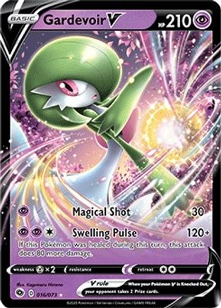 Gardevoir V - 016/73 - Champions Path Holofoil