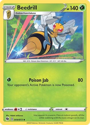 Beedrill 4/73 - Champions Path