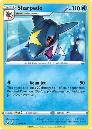 Sharpedo 12/73 - Champions Path