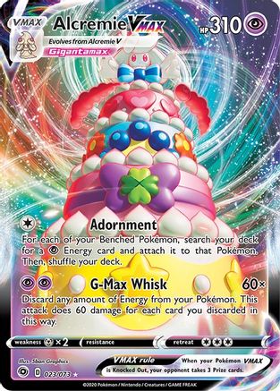 Alcremie VMAX 023/73 - Champions Path Holofoil - Ultra Rare