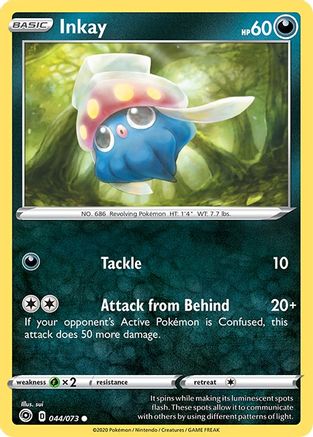 Inkay - 044/73 - Champions Path Reverse Holofoil