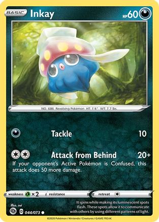 Inkay 044/73 - Champions Path Normal - Common