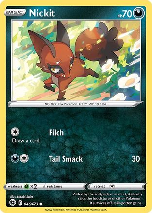 Nickit 046/73 - Champions Path Normal - Common