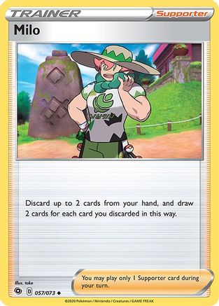 Milo 057/73 - Champions Path Reverse Holofoil - Uncommon