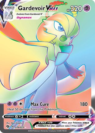Gardevoir VMAX (Secret) 076/73 - Champions Path Holofoil - Secret Rare