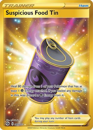 Suspicious Food Tin 80/73 - Champions Path Holofoil