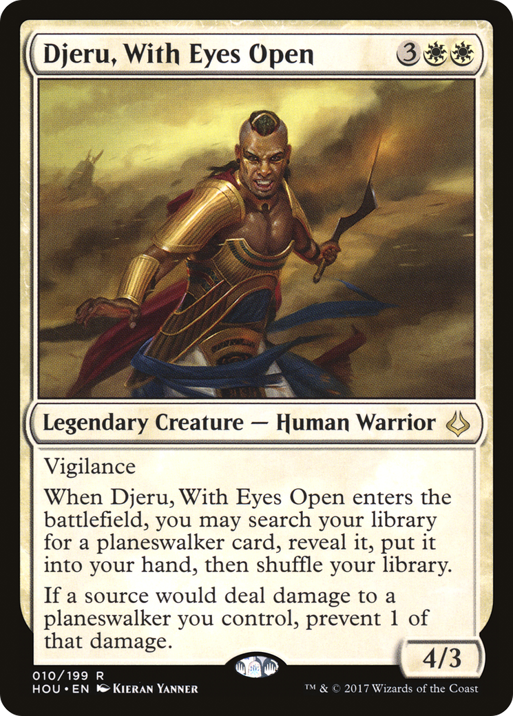 Djeru, With Eyes Open (HOU-010) - Hour of Devastation