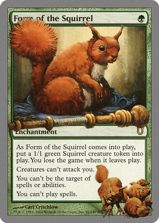 Form of the Squirrel (UNH-096) - Unhinged Foil