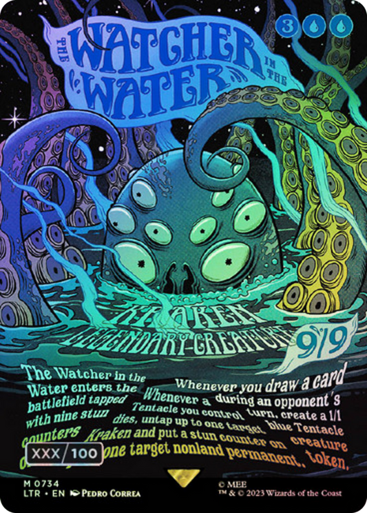 The Watcher in the Water (LTR-734Z) - The Lord of the Rings: Tales of Middle-earth (Borderless) Foil