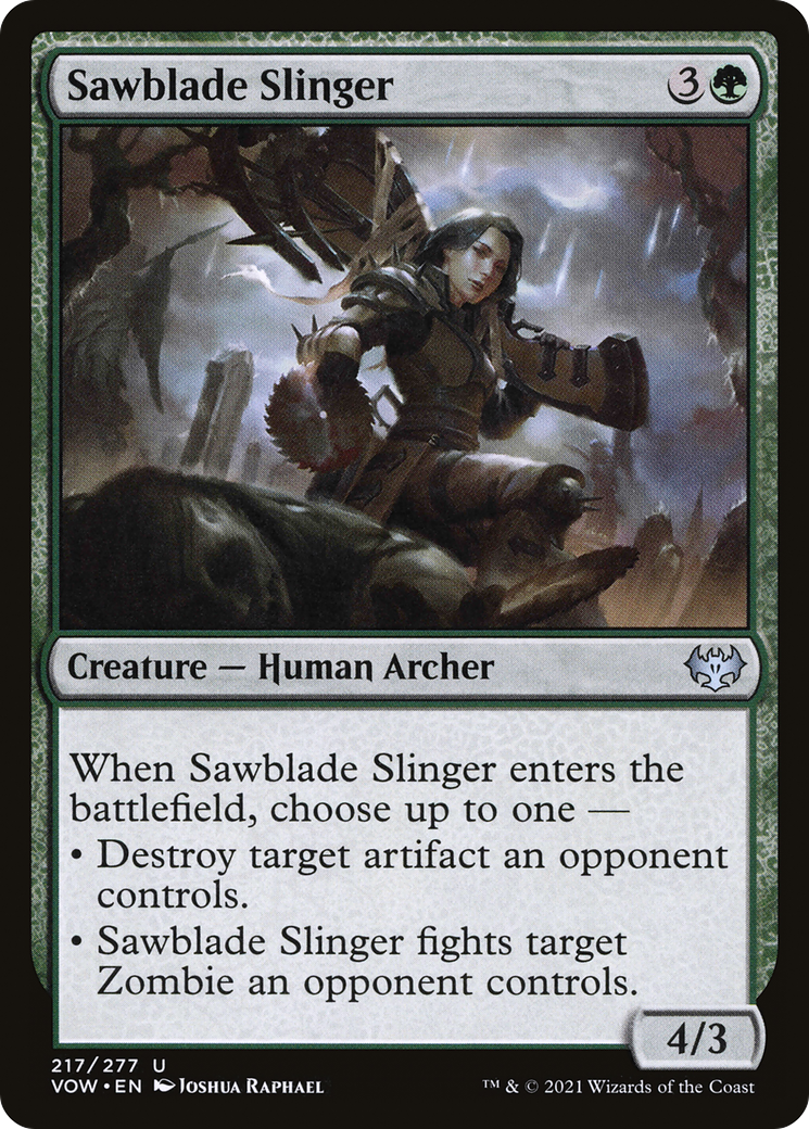 Sawblade Slinger (VOW-217) - Innistrad: Crimson Vow