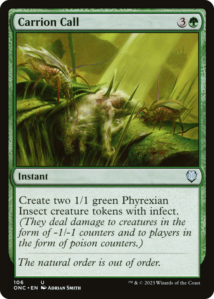 Carrion Call (ONC-106) - Phyrexia: All Will Be One Commander