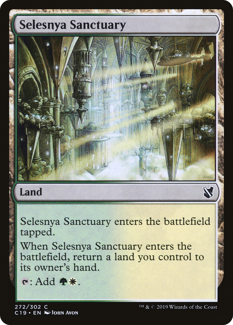 Selesnya Sanctuary (C19-272) - Commander 2019