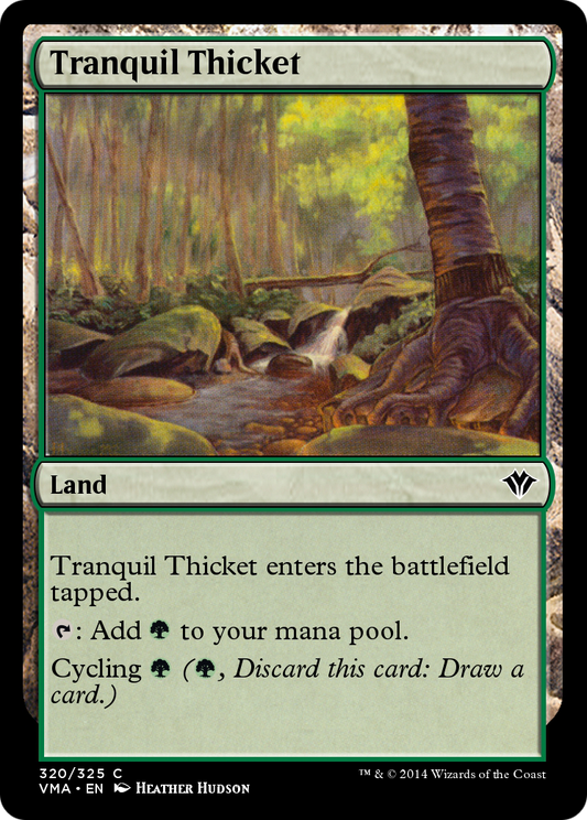 Tranquil Thicket (VMA-320) - Vintage Masters Foil