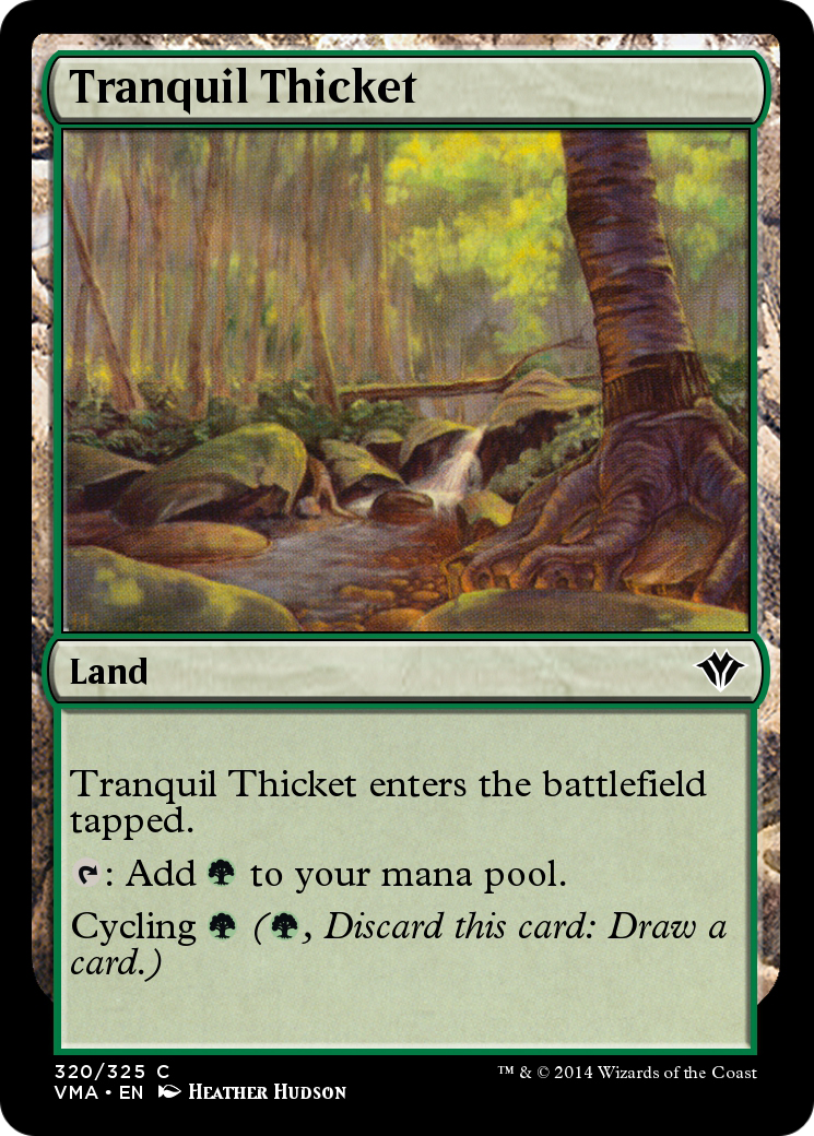 Tranquil Thicket (VMA-320) - Vintage Masters