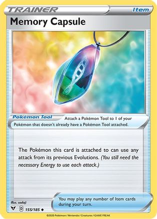 Memory Capsule (155/185) - SWSH04 Vivid Voltage Reverse Holofoil - Uncommon