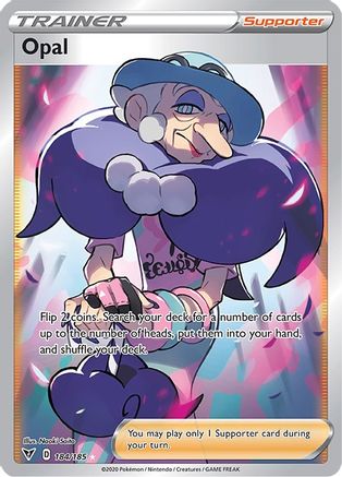 Opal (Full Art) 184/185 - SWSH04 Vivid Voltage Holofoil - Ultra Rare