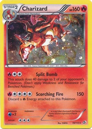 Charizard 019/113 - Miscellaneous Cards & Products Holofoil - Promo