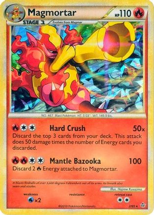 Magmortar 002/95 - Miscellaneous Cards & Products Holofoil - Promo