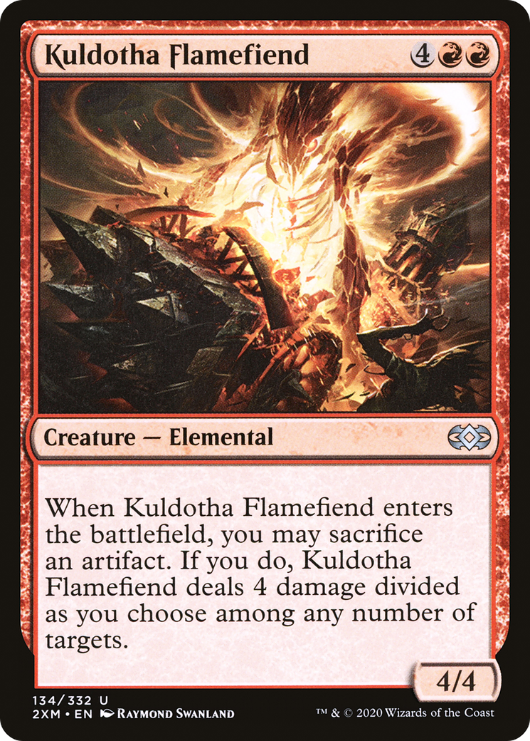 Kuldotha Flamefiend (2XM-134) - Double Masters Foil