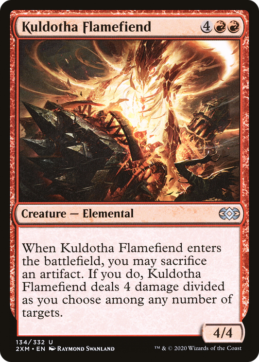 Kuldotha Flamefiend (2XM-134) - Double Masters Foil