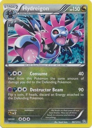 Hydreigon 098/124 - Blister Exclusives Holofoil - Promo