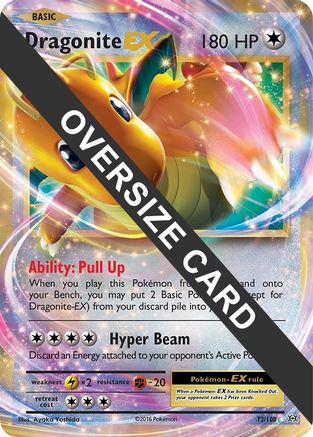 Dragonite EX - 72/108 72 - Jumbo Cards Holofoil