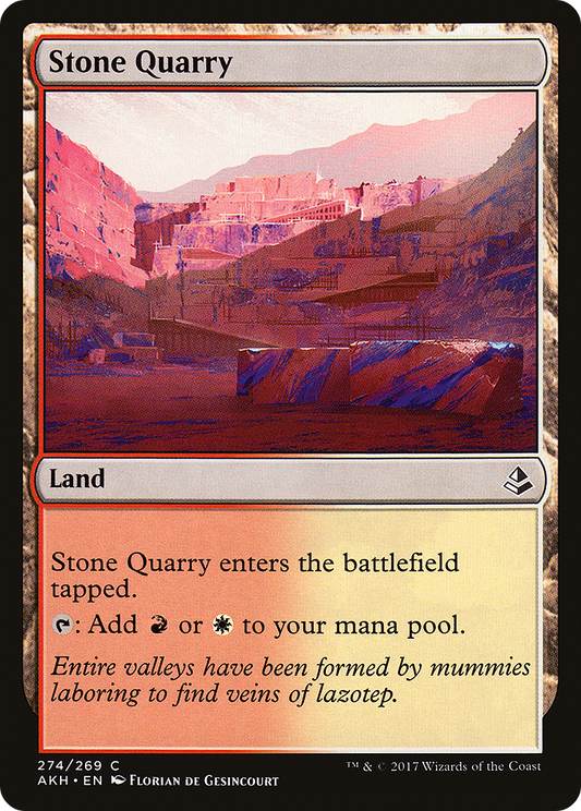 Stone Quarry (AKH-274) - Amonkhet