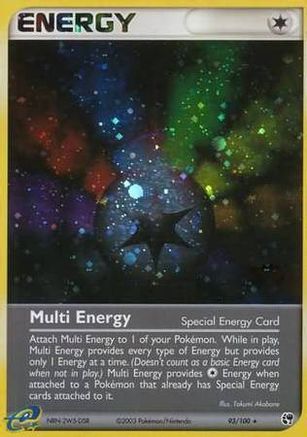 Multi Energy (Special) 93/100 (League Promo) 93 - League & Championship Cards Holofoil