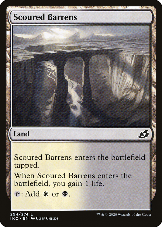 Scoured Barrens (IKO-254) - Ikoria: Lair of Behemoths