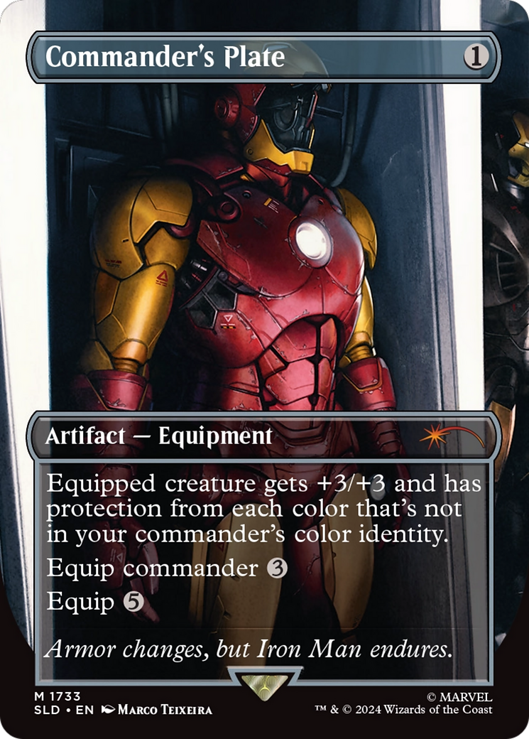 Commander's Plate (SLD-1733) - Secret Lair Drop
