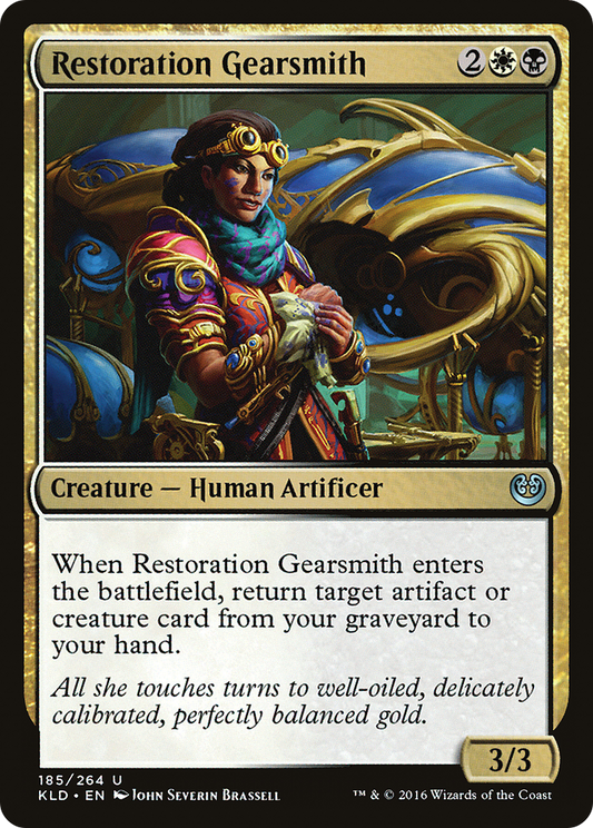 Restoration Gearsmith (KLD-185) - Kaladesh Foil