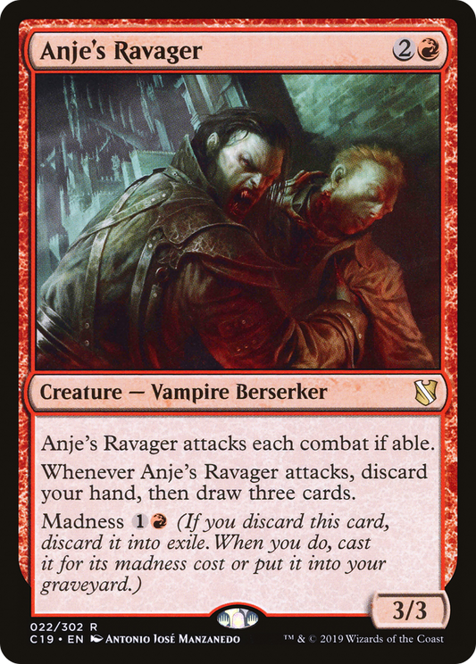 Anje's Ravager (C19-022) - Commander 2019